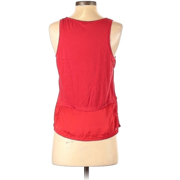 Club Monaco Sleeveless Blouse Sheer bottom | SIZE XS - Picture 2 of 10